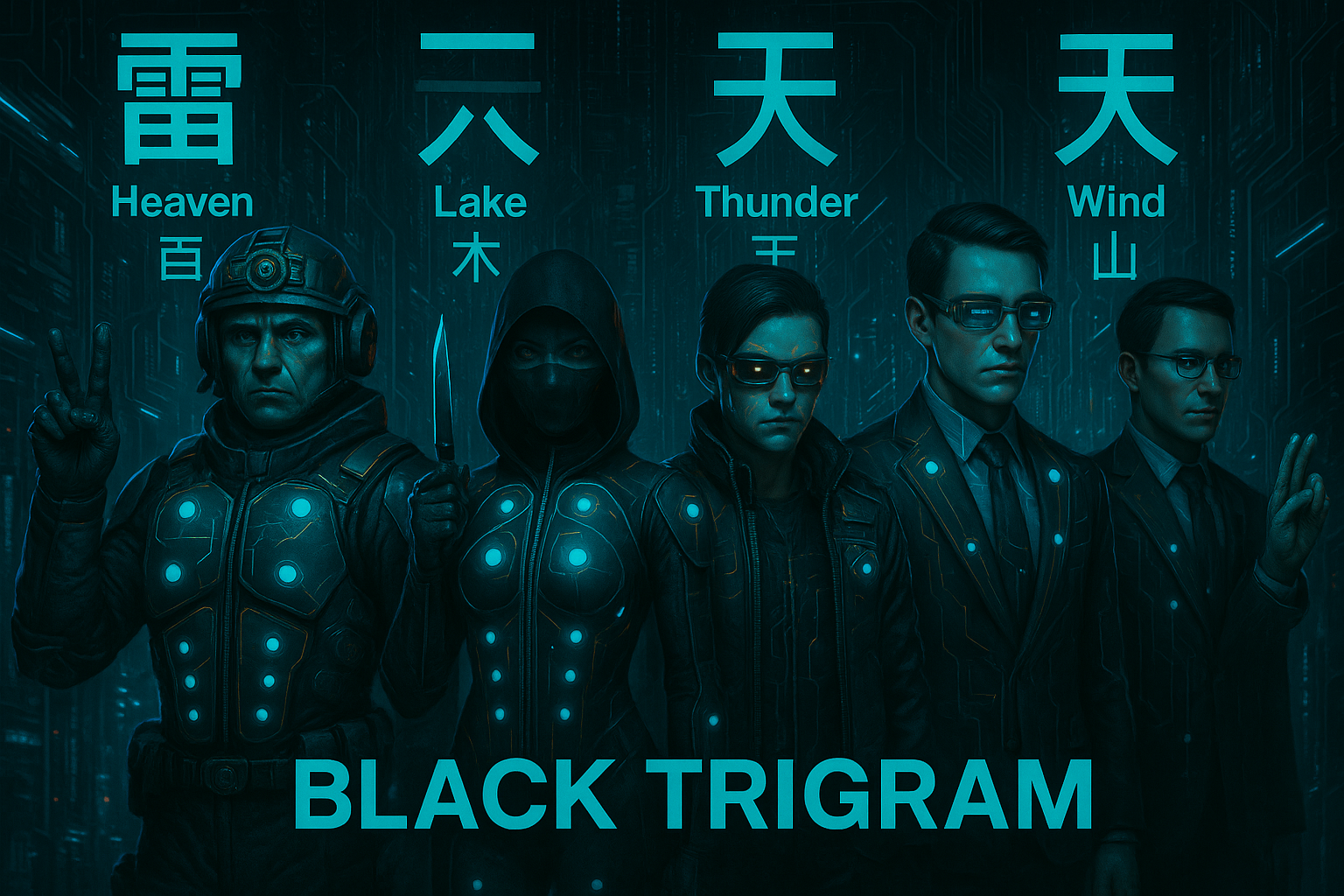 Black Trigram screenshot