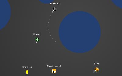 Orbital Golfing screenshot