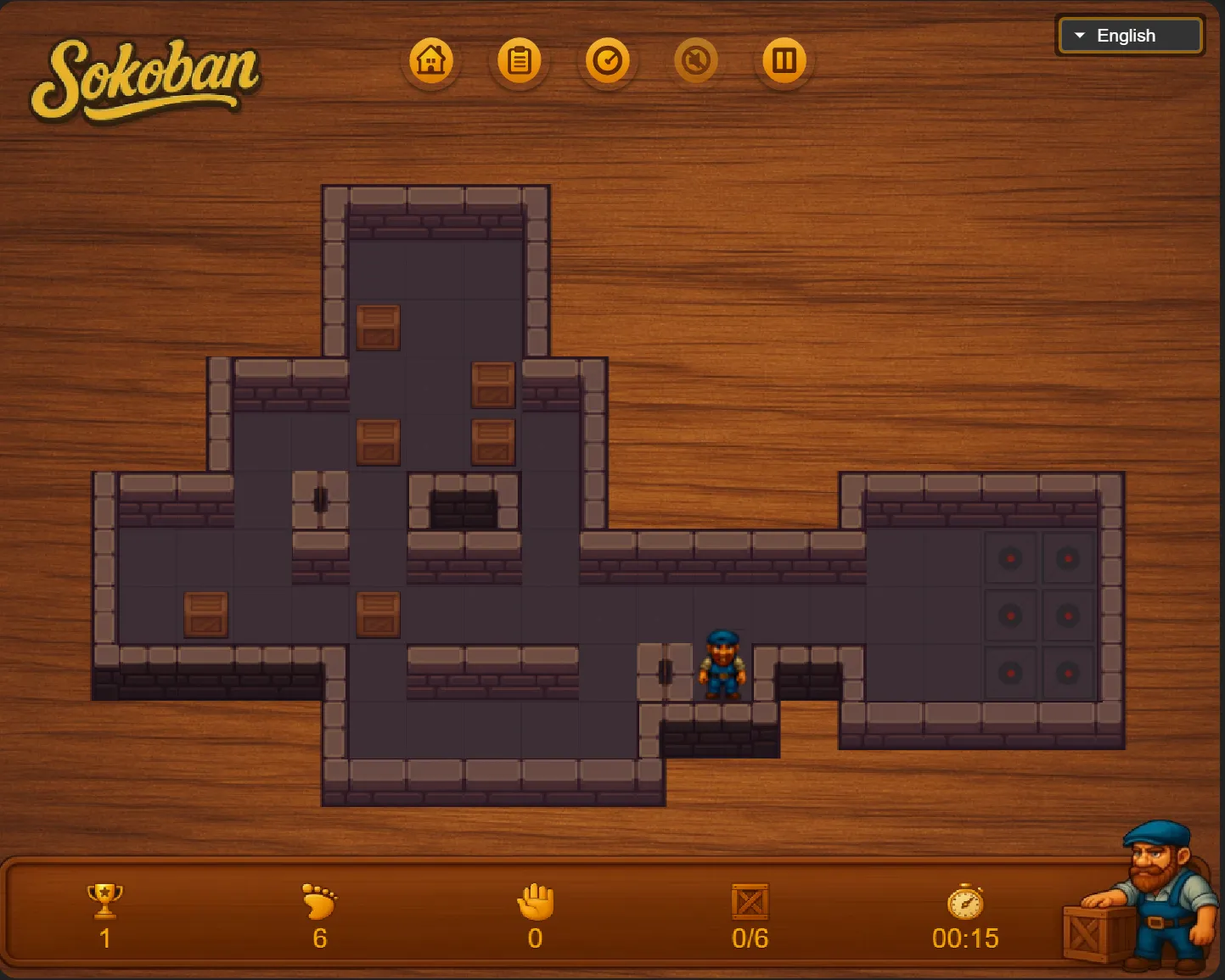 Sokoban screenshot